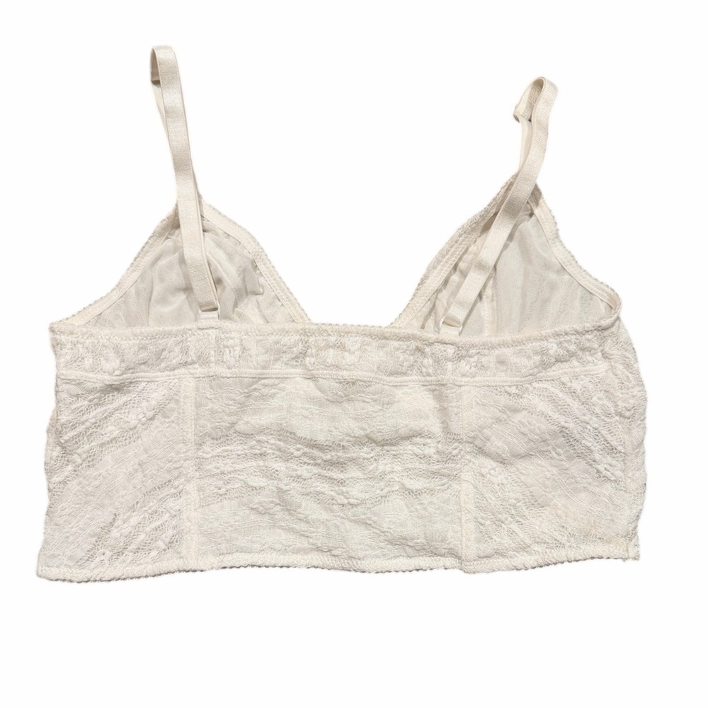Free People Lace Bralette - Cream - Picture 2 of 3